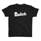 大衆バル GalickのGalickロゴ　白 スタンダードTシャツ