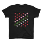 EMOJITOKYOの🍎 絵文字 鶏と蛇と豚 🗼 スタンダードTシャツ