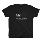 Silvervine PsychedeliqueのMy Heart Belongs to Math Regular Fit T-Shirt