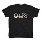 OchoKeのOchoKeのロゴT・ネガ スタンダードTシャツ