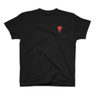 -ishのNEON BLACK  Regular Fit T-Shirt