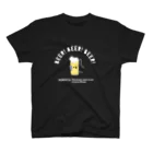 たくさんたのしいのBEER 白線 スタンダードTシャツ