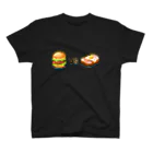 トンガリゴートのハンバーガーVSハムエッグトースト スタンダードTシャツ