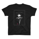 SIZUKI.の雨音-amane- black 【T-shirt】 Regular Fit T-Shirt