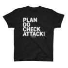 ミサ⚠️イルのPDCA 黒 スタンダードTシャツ