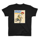 nidan-illustrationの!RIDE! (CARTOON STYLE) スタンダードTシャツ