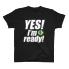 【仮想通貨】ADKグッズ専門店 のYes! I'm ready! スタンダードTシャツ