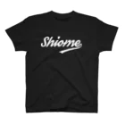 こみやだいすけのシオメ ストリートロゴ 白 スタンダードTシャツ