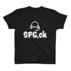SPG.chの[公式]SPG.ch 白文字 Regular Fit T-Shirt