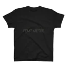 フェムトメートルのMETRE 9 スタンダードTシャツ