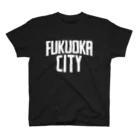 福岡Tシャツ通販サイトの福岡シティTシャツ（ホワイトロゴ） Regular Fit T-Shirt