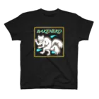 ヒナァユ店舗の怖がりやな化け猫 スタンダードTシャツ