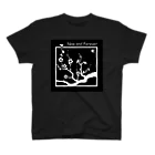 aquaのNow and Forever (bk) スタンダードTシャツ