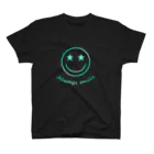 Yokokkoの店のAlways smile!!! スタンダードTシャツ