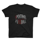 hattalaboのspektakel fussball (黒) スタンダードTシャツ