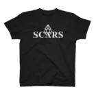 SCARSのSCARS　ロゴ（白） Regular Fit T-Shirt