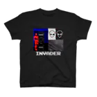 INVADERの□● / Tシャツ (黒) Regular Fit T-Shirt