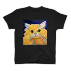 Ange Fleur （アンジュフルール）のOrange Calcite Cat（オレンジ カルサイト キャット） スタンダードTシャツ