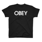 stereovisionのOBEY（服従しろ） スタンダードTシャツ