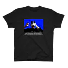 ノザワ・Hendrix(ノザワヘンドリックス）のノザヘンTシャツ plot1 (黒系）  Regular Fit T-Shirt