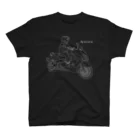 uwagakiのバイクに乗って出かけよう スタンダードTシャツ