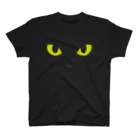 EASELの黒猫のルコ【瞳孔 M】 スタンダードTシャツ