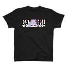 松や SUZURI店のBAD GRIL NEKOMATAのグッズ スタンダードTシャツ