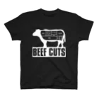 AURA_HYSTERICAのBeef_Cuts スタンダードTシャツ