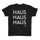 Haus It Feelin' ShopのHAUSHAUSHAUS Tシャツ  プリントカラーホワイト スタンダードTシャツ