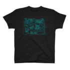 metao dzn【メタヲデザイン】のTB-303 回路図（mint） Regular Fit T-Shirt