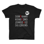 BASEBALL LOVERS CLOTHINGの「334」白文字バージョン スタンダードTシャツ