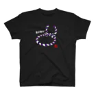 ジェーンのみせ(いっ福商店)のネジネジ紫　-濃色生地向け- Regular Fit T-Shirt