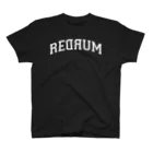 shoppのREDRUM 白文字 Regular Fit T-Shirt