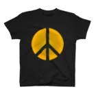 AURA_HYSTERICAのPeace_Symbol Regular Fit T-Shirt