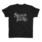 YUYAの‪Sleepless With Isabelle‬ ロゴTシャツ　ブラック スタンダードTシャツ