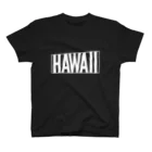 オヤジSHOPのTrapezoidal frame 【Hawaii】 ブラック Regular Fit T-Shirt