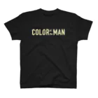 COLOR of the MANのCOLOR of the MAN -black × cream- Regular Fit T-Shirt