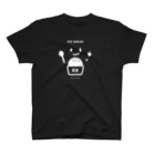 Naoki KanazawaのKK ICE CREAM BLACK スタンダードTシャツ