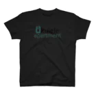 ロケット姉妹舍のukulele apartment logo ターコイズ Regular Fit T-Shirt