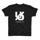 U-0　UNDER-ZEROのUNDER-ZERO WH スタンダードTシャツ