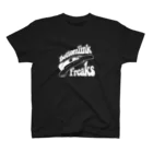 @FLAT__1のBottomlink Freaks Logo Tee (White) Regular Fit T-Shirt