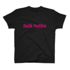 ですぽじ商店のDeath PozitionTシャツ_LT_001_黒 スタンダードTシャツ