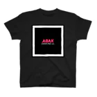 ABAX DIAMOND co.のABAX DIAMOND co. ホワイトsquareロゴ スタンダードTシャツ