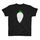 アソビドットライフの【Full Colored】大根 DK-T1 / A Radish スタンダードTシャツ