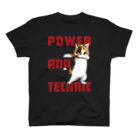 ねこのTシャツやさんのPower and Technic スタンダードTシャツ