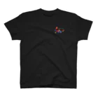 ｔｓｕｇｕｎｏｕｃｈｉの花/黒 スタンダードTシャツ