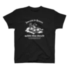 LUCKY SIDE MARKET -ラッキーサイドマーケット-のJourney to Heaven with the Devil Regular Fit T-Shirt