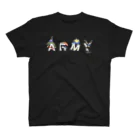 UN-FORMのSKATER [ARMY] スタンダードTシャツ