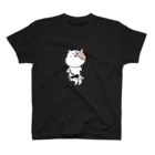 manulshopの夏はカレーねこちゃん スタンダードTシャツ