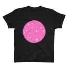 yukashanyのpink snow Regular Fit T-Shirt